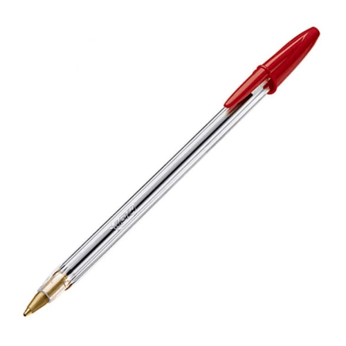 Bolígrafo Bic cristal rojo